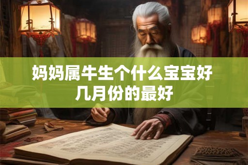 妈妈属牛生个什么宝宝好 几月份的最好 妈妈属牛生个什么宝宝好 几月份的最好