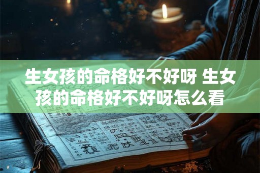 生女孩的命格好不好呀 生女孩的命格好不好呀怎么看