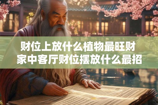 财位上放什么植物最旺财 家中客厅财位摆放什么最招财