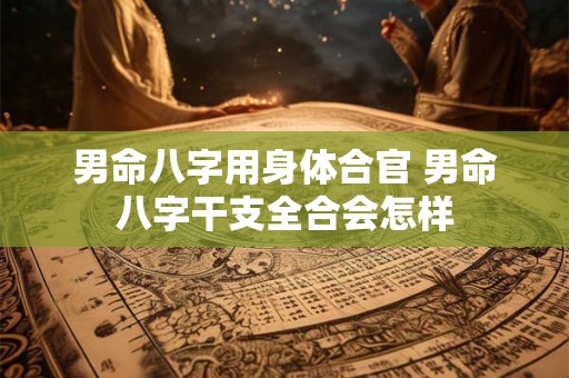 男命八字用身体合官 男命八字干支全合会怎样