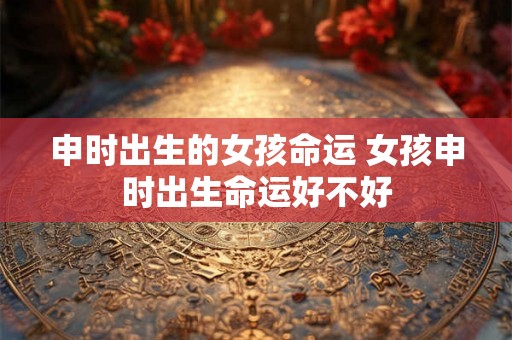 申时出生的女孩命运 女孩申时出生命运好不好 申时出生的女孩命运 女孩申时出生命运好不好