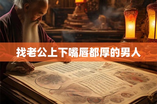 找老公上下嘴唇都厚的男人 找老公上下嘴唇都厚的男人