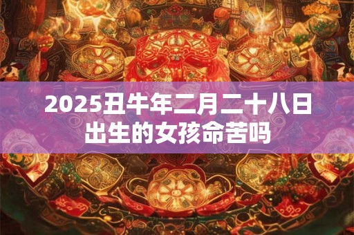 2025丑牛年二月二十八日出生的女孩命苦吗 2025丑牛年二月二十八日出生的女孩命苦吗