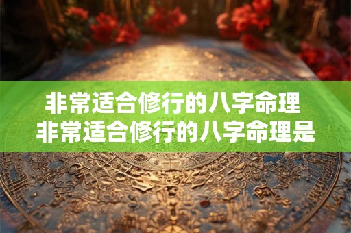 非常适合修行的八字命理 非常适合修行的八字命理是什么 非常适合修行的八字命理 非常适合修行的八字命理是什么