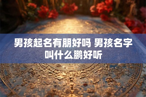 男孩起名有朋好吗 男孩名字叫什么鹏好听