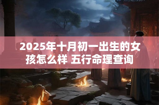 2025年十月初一出生的女孩怎么样 五行命理查询