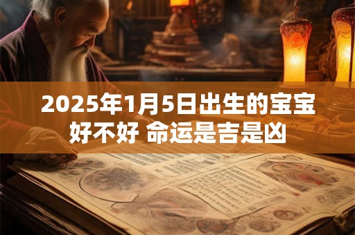 2025年1月5日出生的宝宝好不好 命运是吉是凶 2025年1月5日出生的宝宝好不好 命运是吉是凶