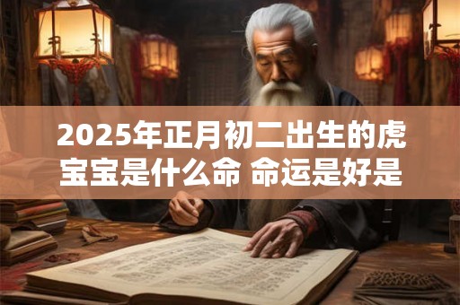 2025年正月初二出生的虎宝宝是什么命 命运是好是坏