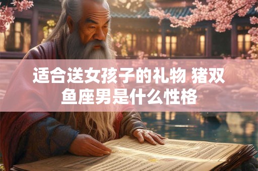 适合送女孩子的礼物 猪双鱼座男是什么性格 适合送女孩子的礼物 猪双鱼座男是什么性格