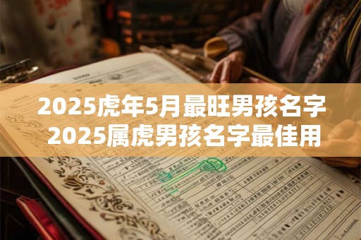 2025虎年5月最旺男孩名字 2025属虎男孩名字最佳用字 2025虎年5月最旺男孩名字 2025属虎男孩名字最佳用字