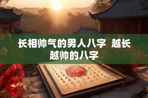 长相帅气的男人八字 越长越帅的八字 长相帅气的男人八字 越长越帅的八字