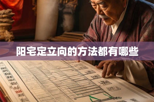 阳宅定立向的方法都有哪些 阳宅定立向的方法都有哪些