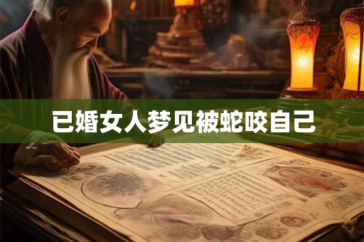 已婚女人梦见被蛇咬自己 已婚女人梦见被蛇咬自己