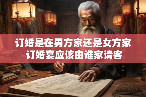 订婚是在男方家还是女方家 订婚宴应该由谁家请客 订婚是在男方家还是女方家 订婚宴应该由谁家请客