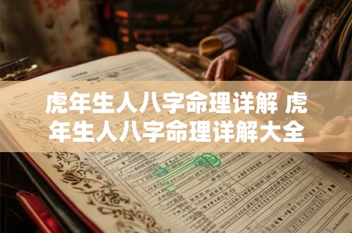 虎年生人八字命理详解 虎年生人八字命理详解大全 虎年生人八字命理详解 虎年生人八字命理详解大全