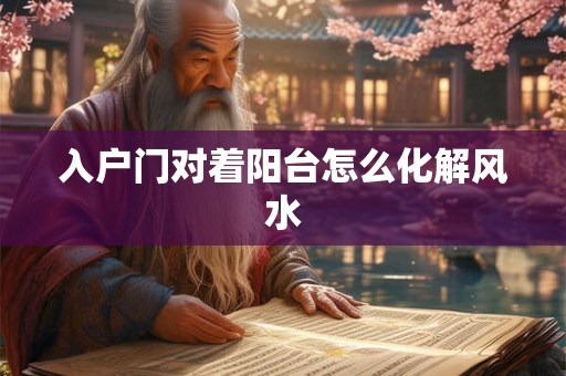入户门对着阳台怎么化解风水 入户门对着阳台怎么化解风水