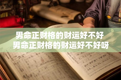 男命正财格的财运好不好 男命正财格的财运好不好呀 男命正财格的财运好不好 男命正财格的财运好不好呀