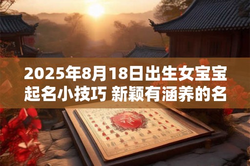 2025年8月18日出生女宝宝起名小技巧 新颖有涵养的名字 2025年8月18日出生女宝宝起名小技巧 新颖有涵养的名字