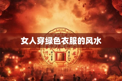 女人穿绿色衣服的风水 女人穿绿色衣服的风水