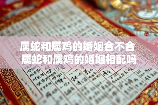 属蛇和属鸡的婚姻合不合 属蛇和属鸡的婚姻相配吗