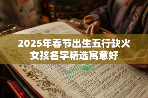 2025年春节出生五行缺火女孩名字精选寓意好 2025年春节出生五行缺火女孩名字精选寓意好