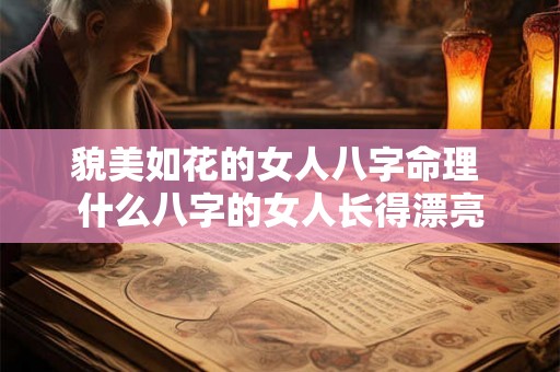 貌美如花的女人八字命理 什么八字的女人长得漂亮 貌美如花的女人八字命理 什么八字的女人长得漂亮