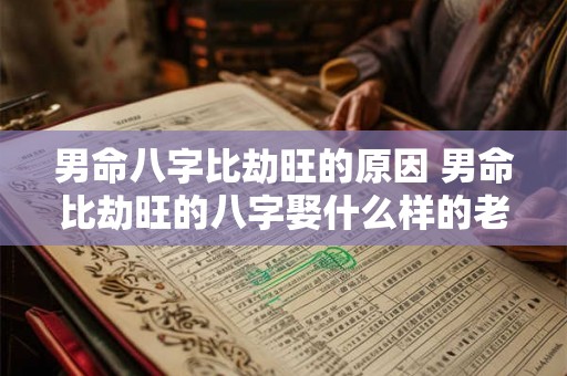 男命八字比劫旺的原因 男命比劫旺的八字娶什么样的老婆