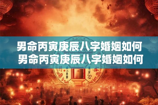 男命丙寅庚辰八字婚姻如何 男命丙寅庚辰八字婚姻如何看 男命丙寅庚辰八字婚姻如何 男命丙寅庚辰八字婚姻如何看
