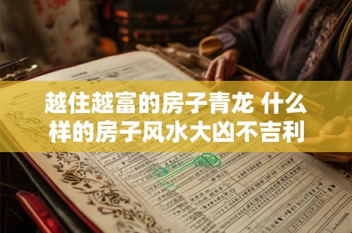 越住越富的房子青龙 什么样的房子风水大凶不吉利