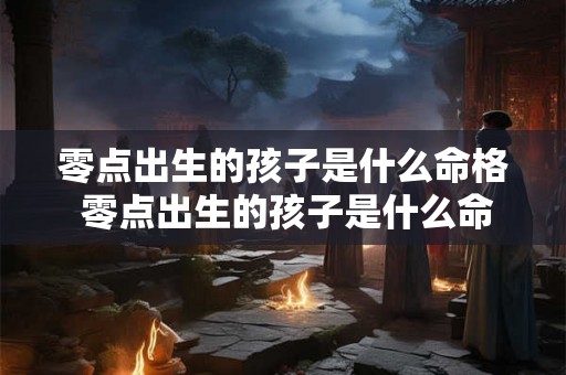 零点出生的孩子是什么命格 零点出生的孩子是什么命格的 零点出生的孩子是什么命格 零点出生的孩子是什么命格的