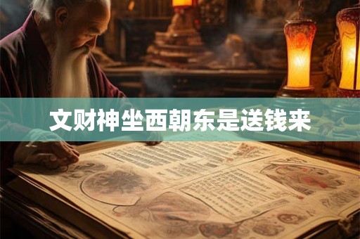 文财神坐西朝东是送钱来 文财神坐西朝东是送钱来