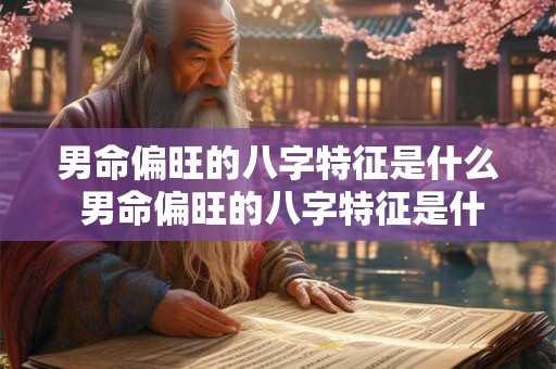男命偏旺的八字特征是什么 男命偏旺的八字特征是什么意思