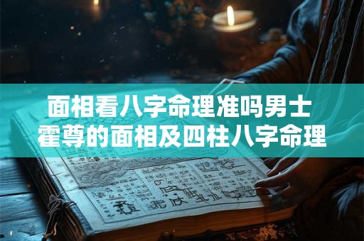 面相看八字命理准吗男士 霍尊的面相及四柱八字命理简析 面相看八字命理准吗男士 霍尊的面相及四柱八字命理简析