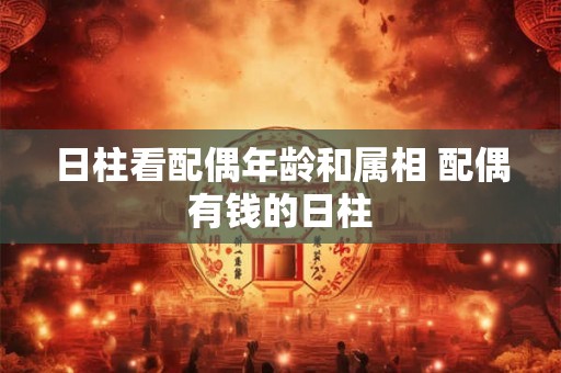日柱看配偶年龄和属相 配偶有钱的日柱