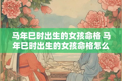 马年巳时出生的女孩命格 马年巳时出生的女孩命格怎么样 马年巳时出生的女孩命格 马年巳时出生的女孩命格怎么样