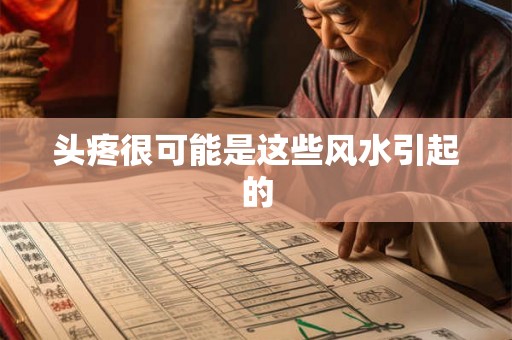 头疼很可能是这些风水引起的 头疼很可能是这些风水引起的