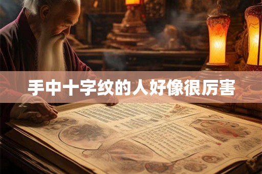 手中十字纹的人好像很厉害 手中十字纹的人好像很厉害