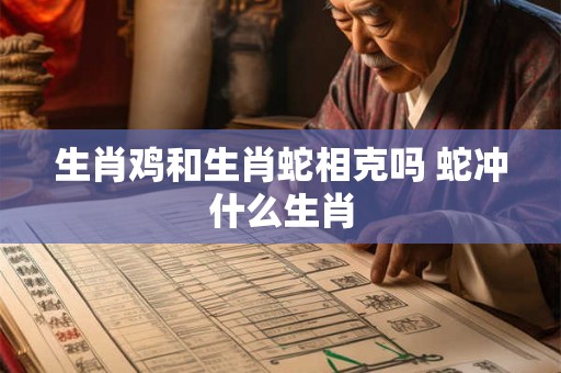 生肖鸡和生肖蛇相克吗 蛇冲什么生肖 生肖鸡和生肖蛇相克吗 蛇冲什么生肖