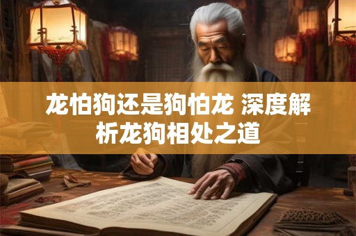 龙怕狗还是狗怕龙 深度解析龙狗相处之道 龙怕狗还是狗怕龙 深度解析龙狗相处之道