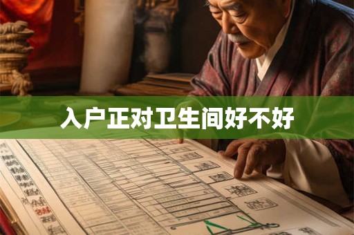 入户正对卫生间好不好 入户正对卫生间好不好