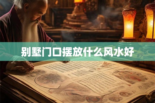别墅门口摆放什么风水好