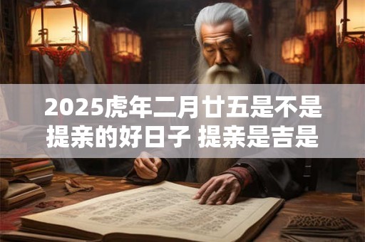 2025虎年二月廿五是不是提亲的好日子 提亲是吉是凶 2025虎年二月廿五是不是提亲的好日子 提亲是吉是凶