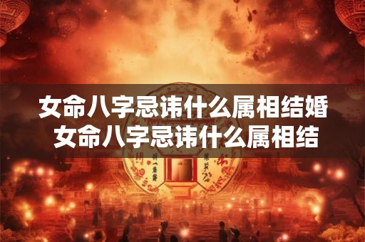 女命八字忌讳什么属相结婚 女命八字忌讳什么属相结婚好 女命八字忌讳什么属相结婚 女命八字忌讳什么属相结婚好