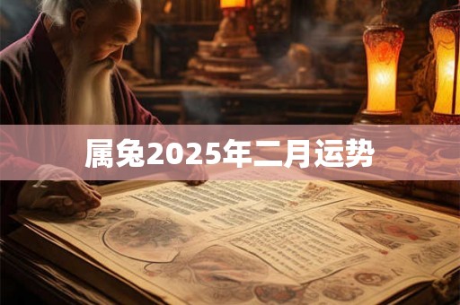属兔2025年二月运势 属兔2025年二月运势
