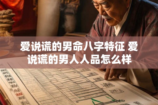 爱说谎的男命八字特征 爱说谎的男人人品怎么样 爱说谎的男命八字特征 爱说谎的男人人品怎么样