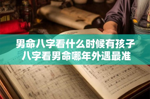 男命八字看什么时候有孩子 八字看男命哪年外遇最准 男命八字看什么时候有孩子 八字看男命哪年外遇最准