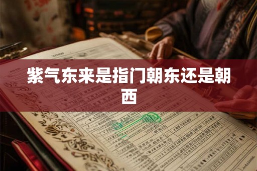 紫气东来是指门朝东还是朝西 紫气东来是指门朝东还是朝西