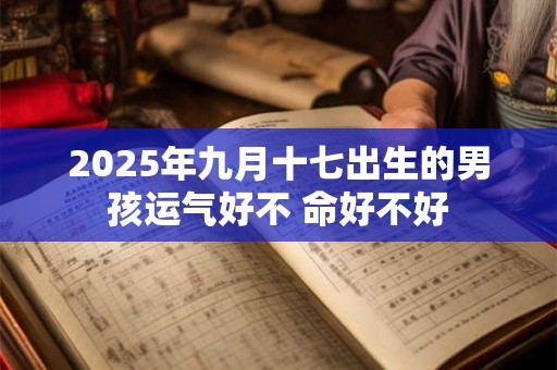 2025年九月十七出生的男孩运气好不 命好不好 2025年九月十七出生的男孩运气好不 命好不好