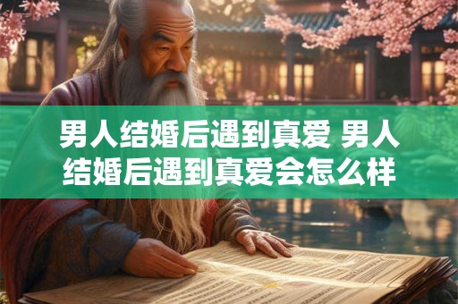 男人结婚后遇到真爱 男人结婚后遇到真爱会怎么样 男人结婚后遇到真爱 男人结婚后遇到真爱会怎么样