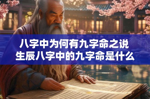 八字中为何有九字命之说 生辰八字中的九字命是什么意思